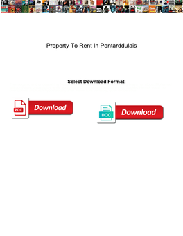 Property to Rent in Pontarddulais