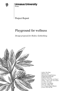 Playground for Wellness