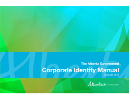 Government of Alberta Corporate Identity Manual