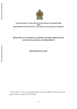 World Bank Document