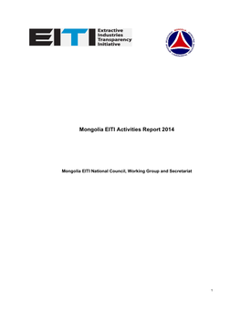 Mongolia EITI Activities Report 2014