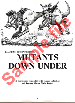 Mutants Down Under