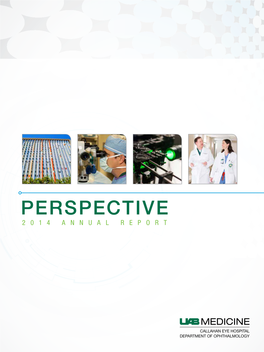 PERSPECTIVE 2014 ANNUAL REPORT Our Vision for the Future