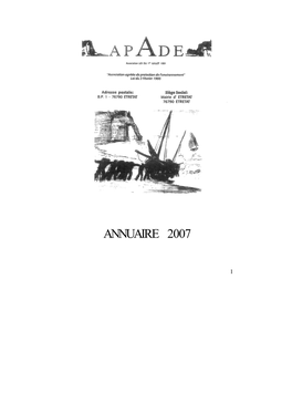 Annuaire 2007