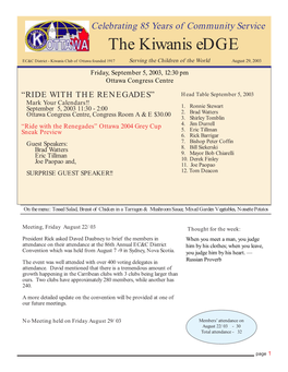 Kiwanis Edge 2003-08-29