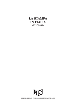 La Stampa in Italia (1997-2000)