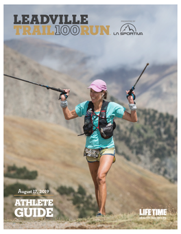 Leadville Athlete Guide 100