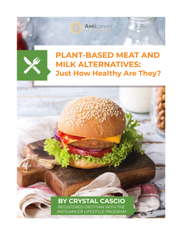 The Plant-Based Meats and Milks Ebook