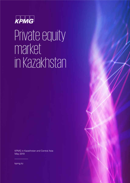 KPMG in Kazakhstan and Central Asia May 2019 Kpmg.Kz