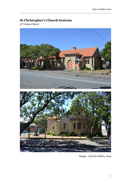 St Christopher's Church Seatoun