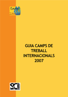 Guia Camps De Treball Internacionals 2007