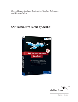 SAP Interactive Forms by Adobe