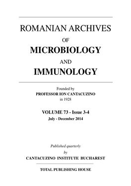 STAPHYLOCOCCUS AUREUS STRAINS Isolated from INFECTIVE ENDOCARDITIS Mihaela Oprea, David Sebastian Patriche, Monica Str Ãuþ, Felicia Antohe