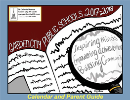 Calendar and Parent Guide Our Talented Students Take Center Stage!