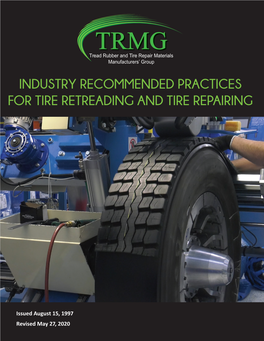 IRP for Tire Retreading and Tire Repairing