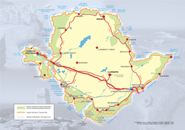 Map of the Anglesey AONB / Map O'r AHNE Ynys