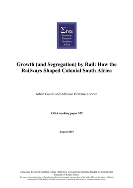 By Rail: How the Railways Shaped Colonial South Africa