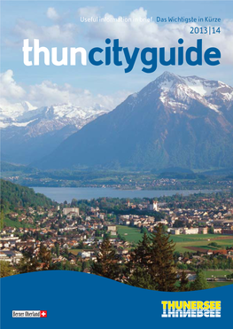 THUN Cityguide 2013/14 Layout 1