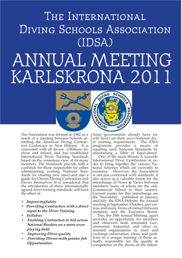 Annual Meeting Karlskrona 2011