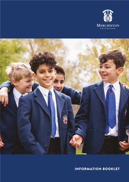 Merchiston Castle School Information Booklet.Pdf