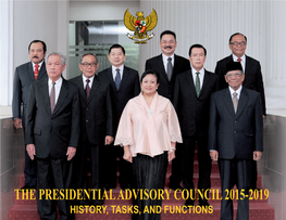 The Presidential Advisory Council 2015-2019
