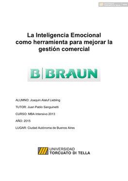 La Inteligencia Emocional Como Herramienta Para Mejorar La Gestión Comercial