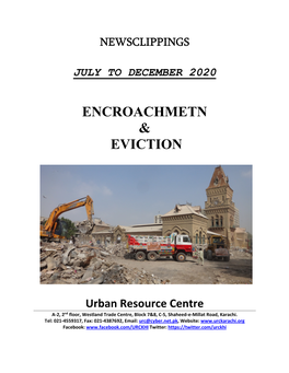 Encroachmetn & Eviction