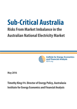 Sub-Critical Australia