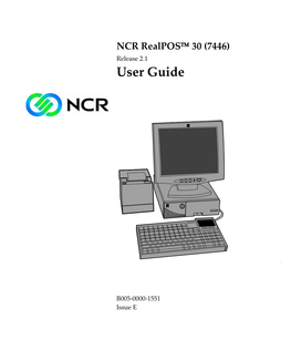 NCR Realpos™ 30 (7446) Release 2.1 User Guide