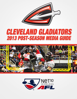 2013 Cleveland Gladiators Postseason Media Guide