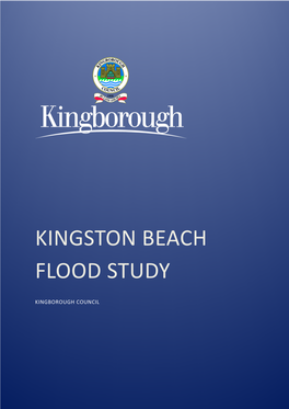 Kingston Beach Flood Study