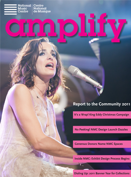 Report to the Community 2011