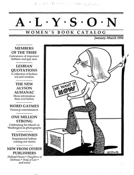 Alyson Women's Book Catalog