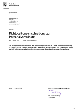 RPU Richtpositionsumschreibung