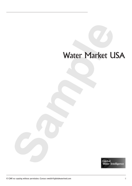 Water Utilities