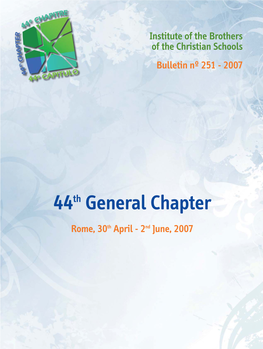 251 – 44Th General Chapter