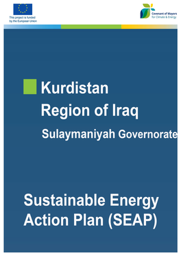 Iraq Sulaymaneyah Governorate Sustainable Energy Action Plan