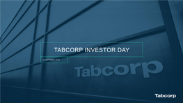 Tabcorp Investor Day