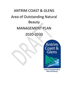 ANTRIM COAST & GLENS Area of Outstanding Natural Beauty