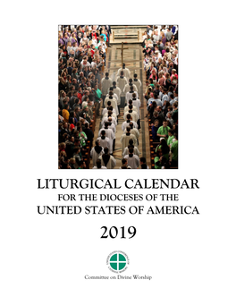 Liturgical Calendar for the Dioceses of the United States of America