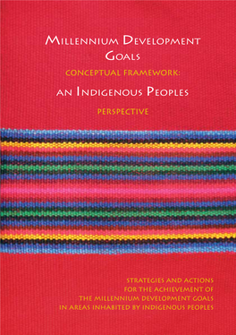 Millennium Development Goals an Indigenous Peoples