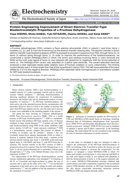 Protein-Engineering Improvement of Direct Electron Transfer-Type