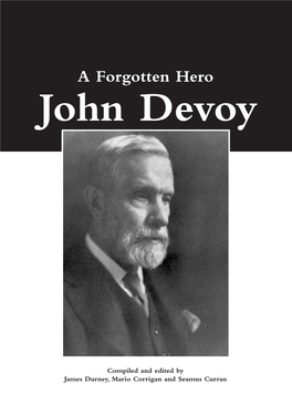 John Devoy Cover 10/9/09 12:56 AM Page 1
