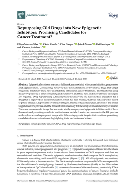 Repurposing Old Drugs Into New Epigenetic Inhibitors: Promising Candidates for Cancer Treatment?