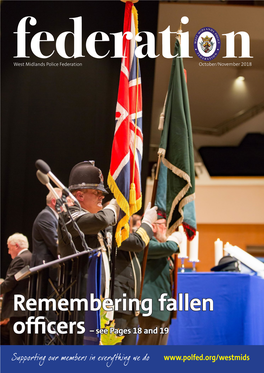 Remembering Fallen Officers – See Pages 18 and 19