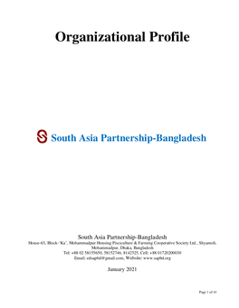 Organizational Profile