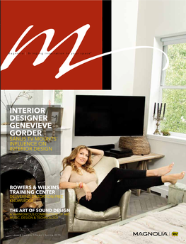 Interior Designer Genevieve Gorder Sanus Tv Mounts’ Influence on Interior Design