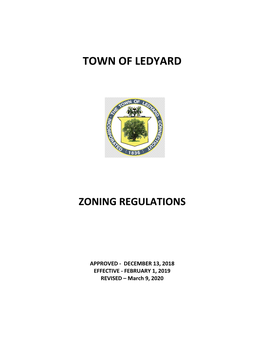 Zoning Regulations