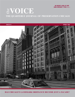 The Quarterly Journal of Preservation Chicago