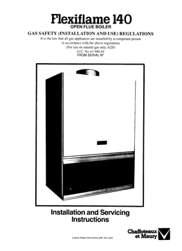 Chaffoteaux Flexiflame 140 of ISM.Pdf